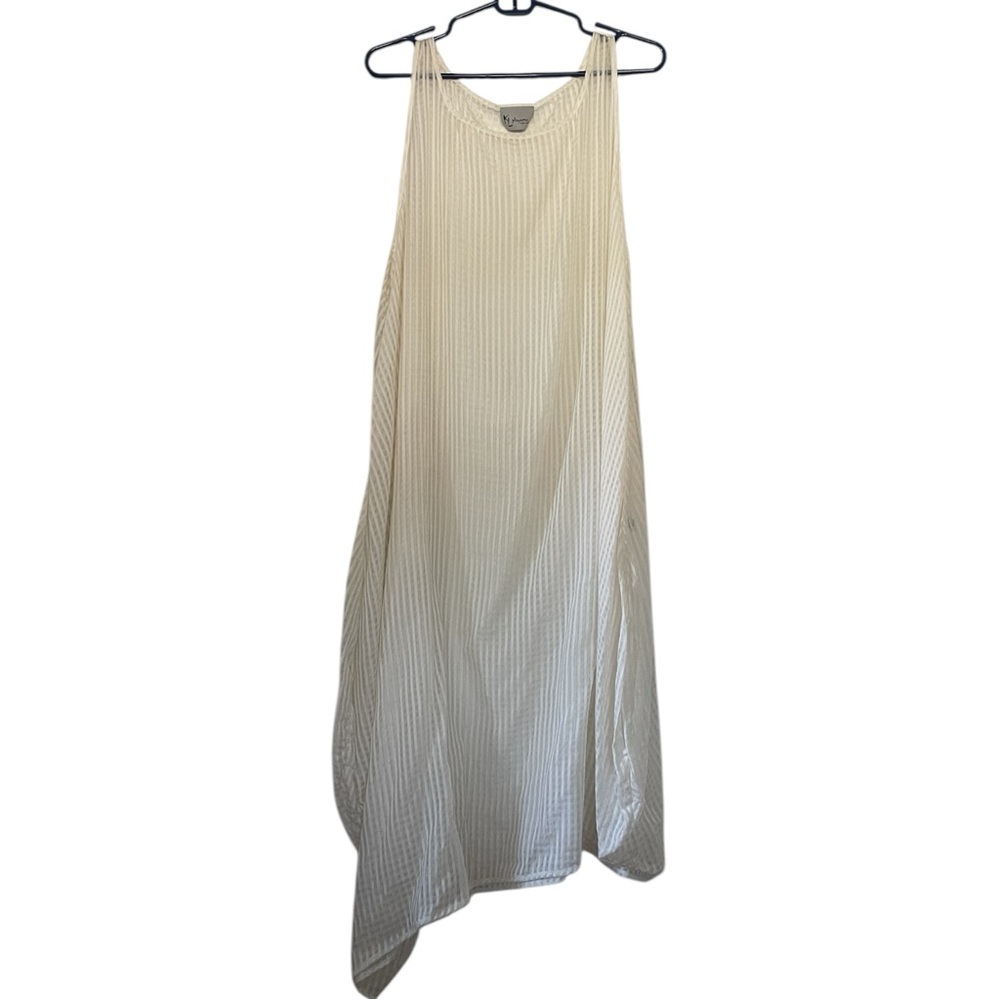 Krista Larson Vintage Cream Sleeveless Dress
